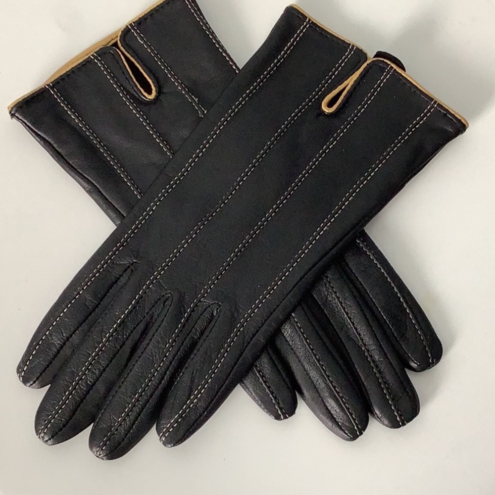 Mercer & Madison Leather Gloves (M)